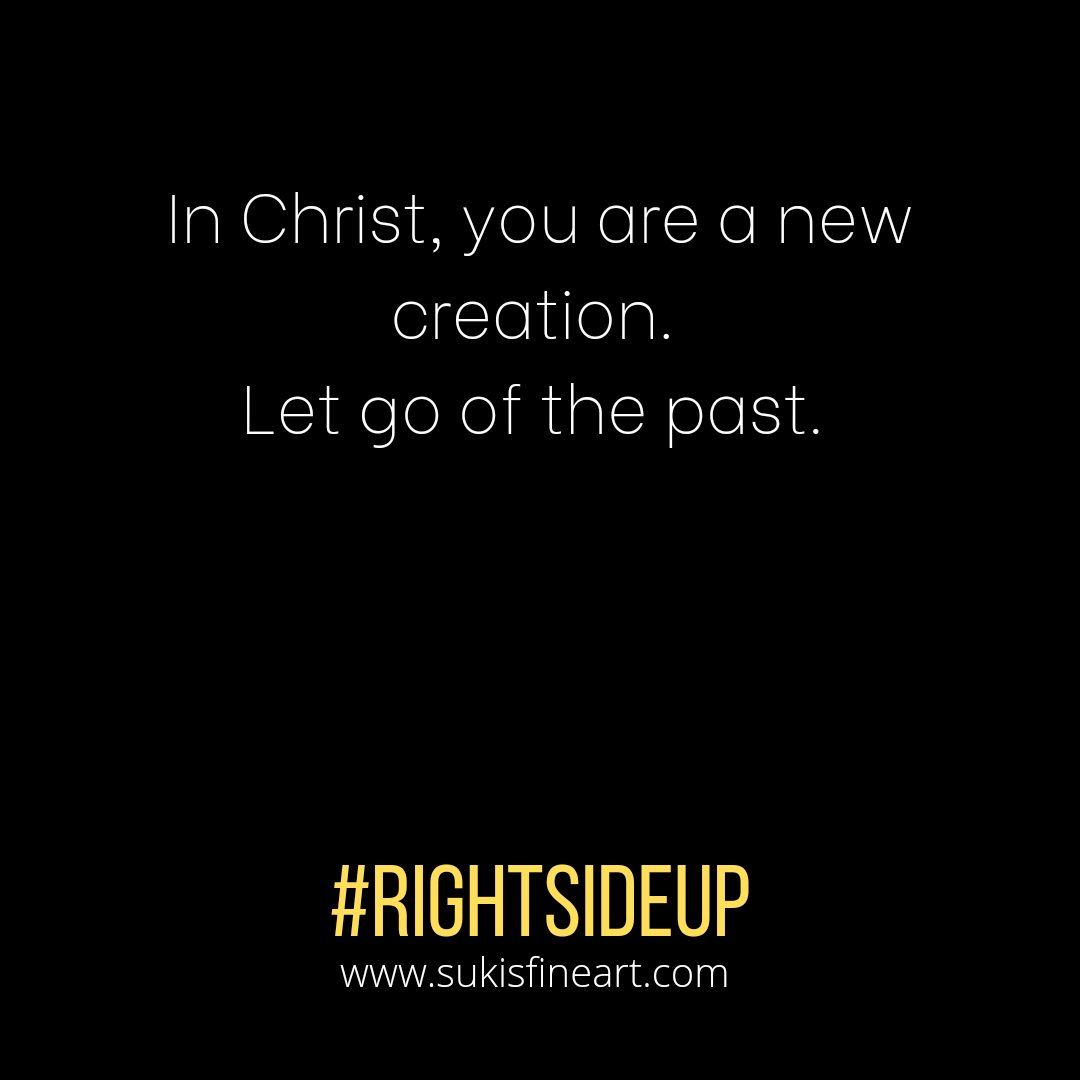 sukirthajoseph's tweet image. #rightsideup #letitgo #newcreation #surrender