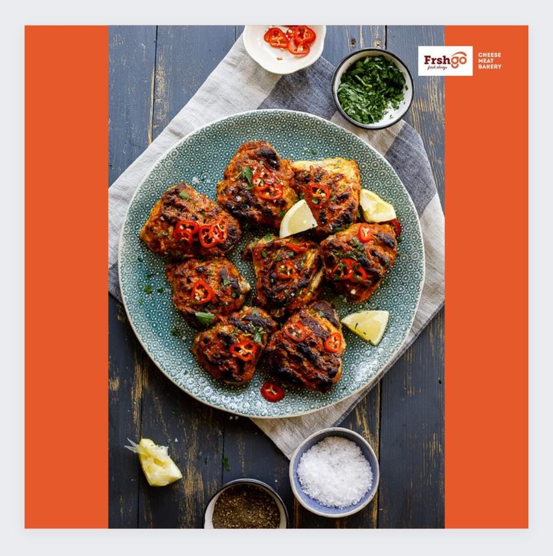 Frshgo1's tweet image. Add Frshgo prepared chicken to your #ChickenTikka and make your dinner delicious with every Frshgo #ChickenDelivery. Order #FreshChicken today using #Frshgo app for daily discounts at bit.ly/3oRe04h or via WhatsApp at bit.ly/3niJJLm. #ChickenAtYourDoorstep