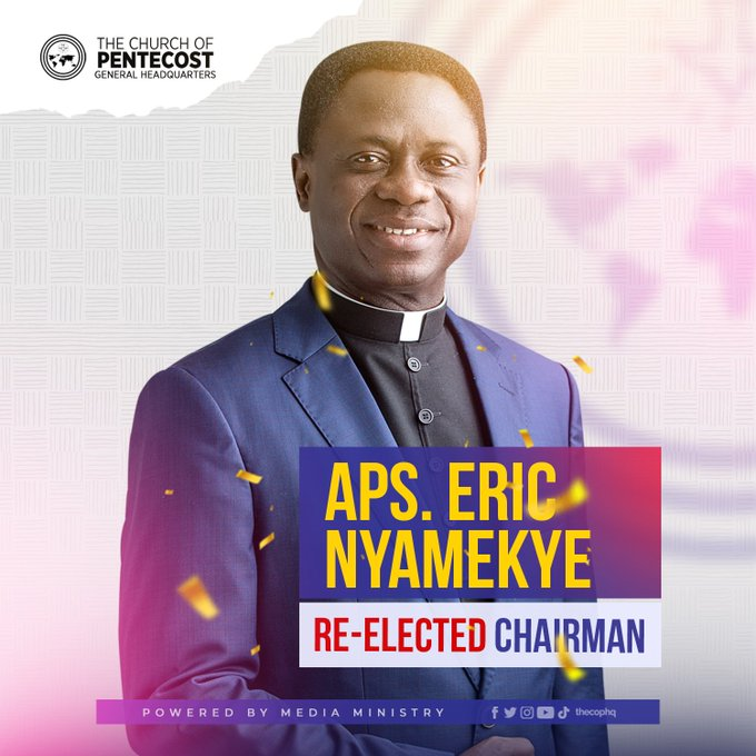 ProffOwoo7's tweet photo. Congrats To @Apsericnyamekye As Re-Elected Chairman at @thecophq. I wish you more anointing to function well in your ministry.
Let us congratulate him whenever this tweet comes to you.
#PossessingtheNations
#AgentsOfTransformation
#COP
#PraiseGod https://t.co/7orm76QncF