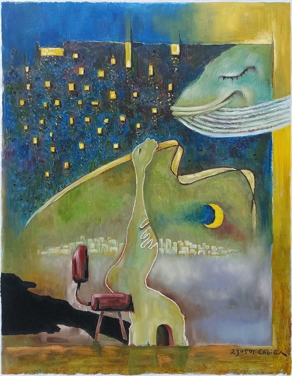 painting ; 입산, go in the mountain
Material : oil on paper 2023.05.01
youtu.be/zhxtPBZhgeM

#painting #abstractPainting