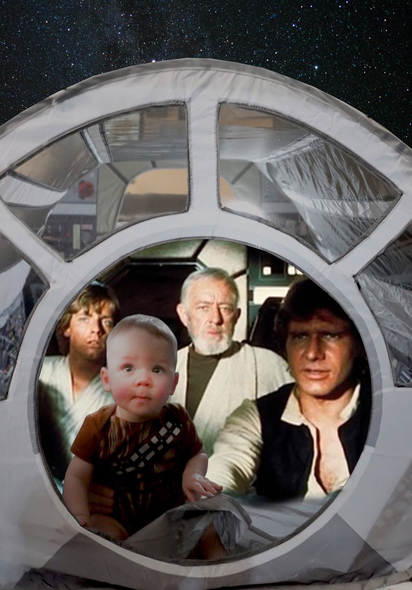 AdamCONeil's tweet image. This May the 4th is even more special for me as I get to share with my new little buddy. This is the way. And May the 4th be with you! #maythe4th #maythe4thbewithyou #thisistheway #starwars #milleniumfalcon #chewbacca #shopdisney #disney @MarkHamill @starwars @Disney @shopDisney