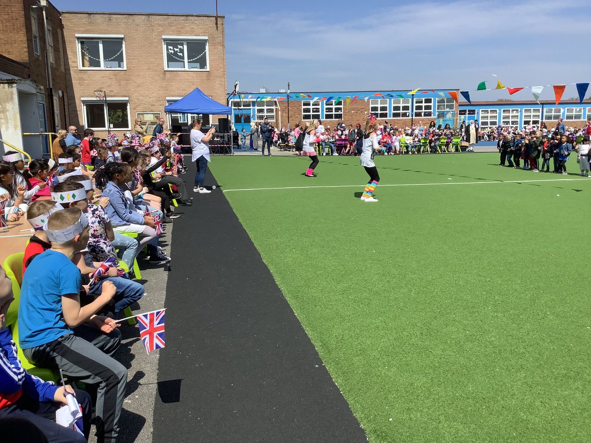 OABLJ's tweet photo. Coronation Party in full swing here at Blakenhale. https://t.co/ue1dR22QFL