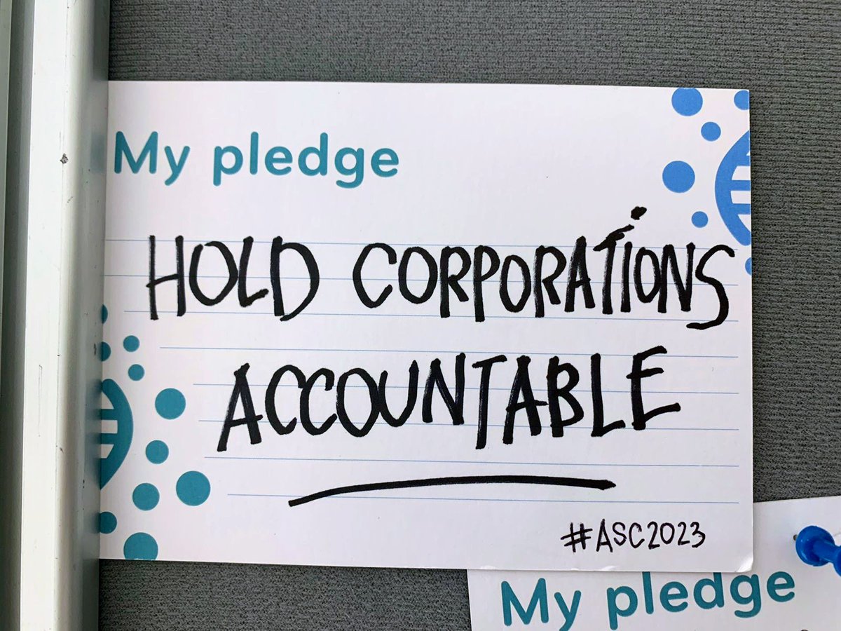 Public private partnerships without corporate accountability = marketing.

#AllSystemsConnect2023 #ASC2023 #ASC23