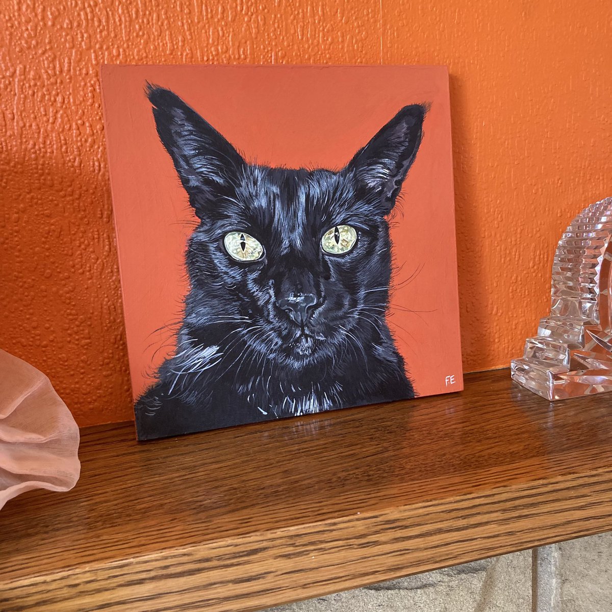 Darcy portrait done by the lovely <a href="/FinnleyElliott/">finnleyelliott</a> for my mums late birthday sure is something !!!!!!!