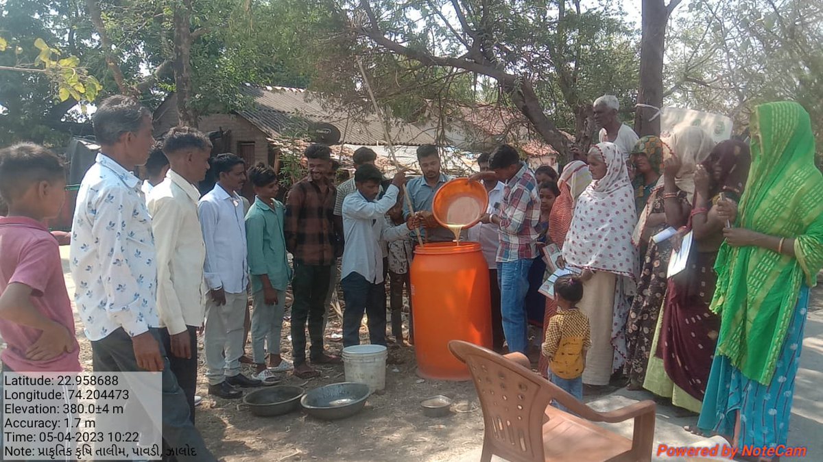 દાહોદ જિલ્લાનાં દાહોદ,લીમખેડા,ઝાલોદ,સંજેલી, શિંગવડ, ધાનપુર, ફતેપુરા,દેવગઢ બારીઆ,ગરબાડા તાલુકામાં પ્રાકૃતિક કૃષિ અભિયાન અંતર્ગત તાલીમનું આયોજન કર્યું તથા પ્રાકૃતિક ખેતી અંગે ખેડૂતોને માહિતી આપી અને પ્રત્યક્ષ નિદર્શન જીવામૃત બનાવી તેના ફાયદા વિશે ખેડૂતોને માર્ગદર્શન આપવામાં આવ્યું.