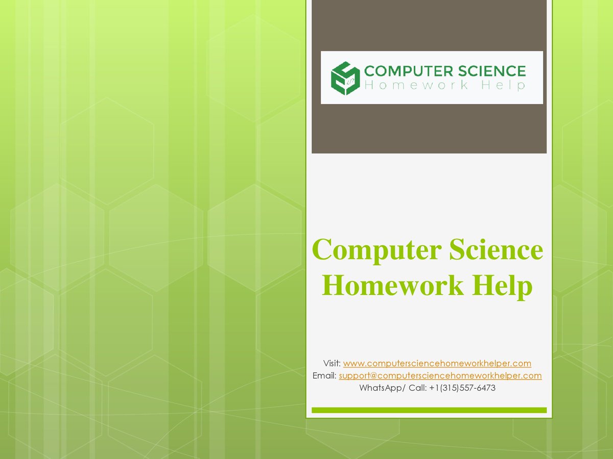 C_sciencehelp's tweet image. Struggling with your Computer Science homework? Look no further! Check out my sample work for top-notch Computer Science Homework Help. Let&apos;s ace those assignments together 💻🤝
Visit: computersciencehomeworkhelper.com

#studytips #computerscience #computersciencestudents #studytips #help