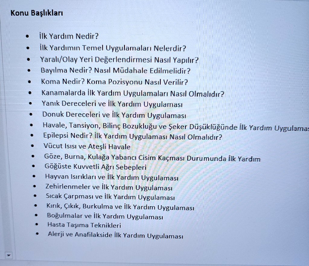 Ben anlatırken 112 ye göre anlatıyorum olmuyor 🤭  
  *Hocam masaji 15 e 2 mi yapcas yoksa 30 tane şey iki nefes mi
Abv öldü hasta
Hayir entube edecegiz, laringoskop. ardına 7 li tüp ver , adrenalin çek,defiyi fulle afssjdhdhdhdbsz