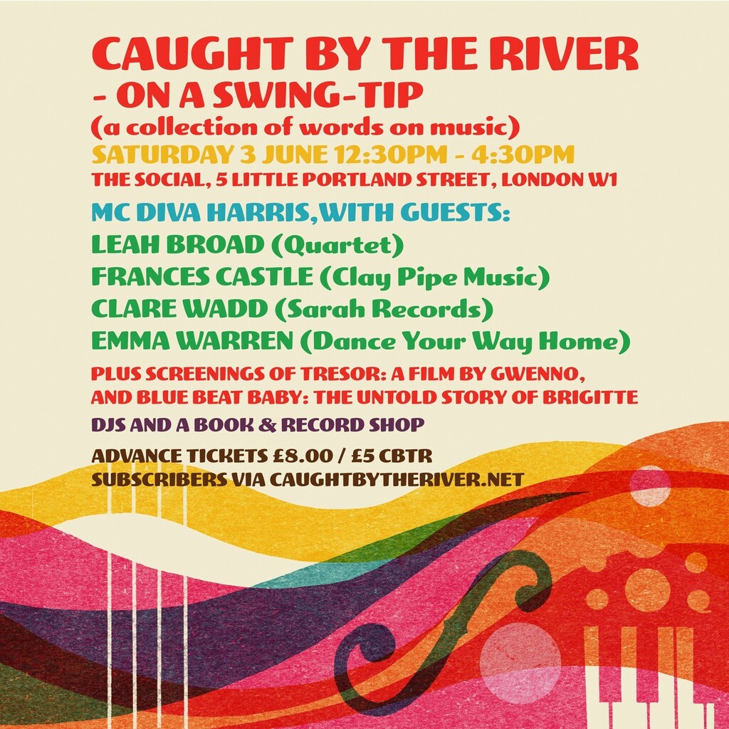 Very happy to be involved with this, please come down if you can make it. On the afternoon of Sat 3 June at The Social W1. I'll be talking to Clare Wadd (Sarah Records) about our different experiences of setting up and running a label. I'll also have a s… instagr.am/p/Cr0is1qMdXS/