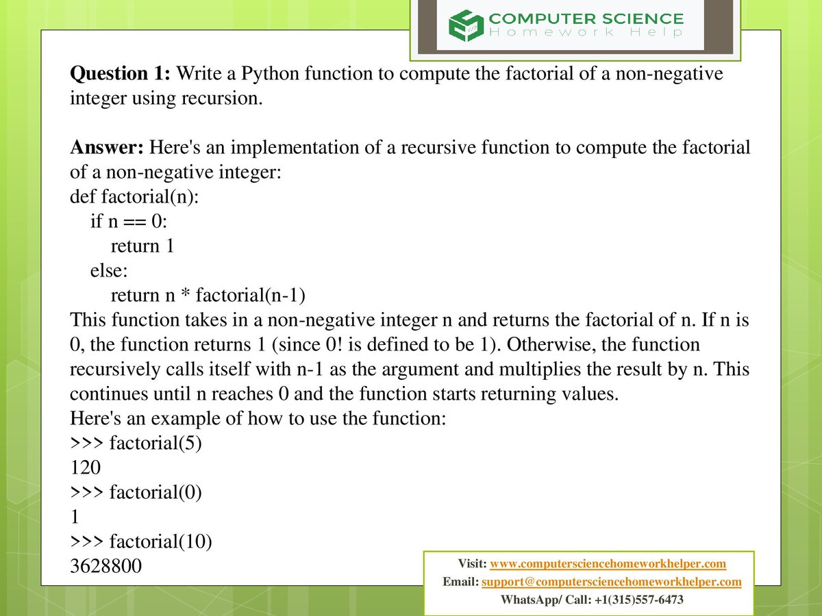 C_sciencehelp's tweet image. Struggling with your Computer Science homework? Look no further! Check out my sample work for top-notch Computer Science Homework Help. Let&apos;s ace those assignments together 💻🤝
Visit: computersciencehomeworkhelper.com

#studytips #computerscience #computersciencestudents #studytips #help