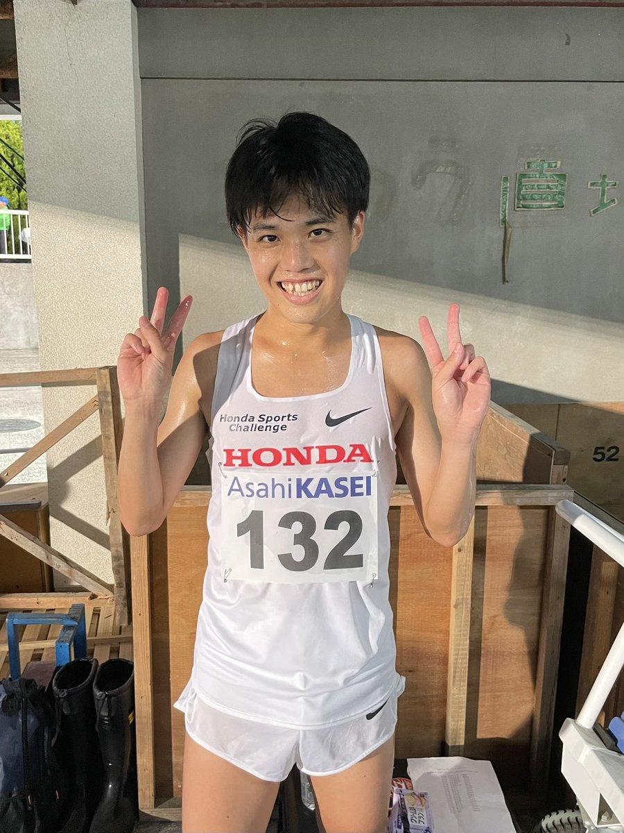 【大会結果】
第34回ゴールデンゲームズinのべおか
5/4(木・祝)
◾️5000mD組
4位 #森凪也 13分35秒45＊自己新
ご声援ありがとうございました。
#Honda陸上競技部