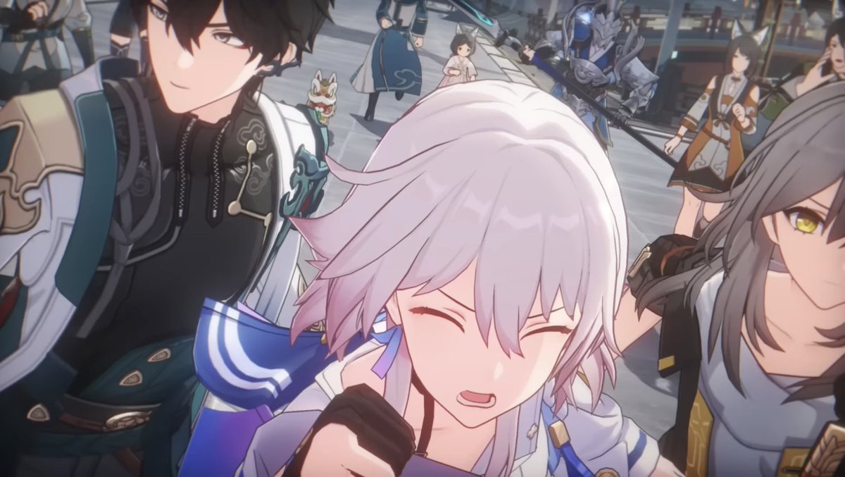 ElTERNlTY's tweet photo. THEY ARE SUCH A CHAOTIC TRIO 😭 https://t.co/9DseirFoV2