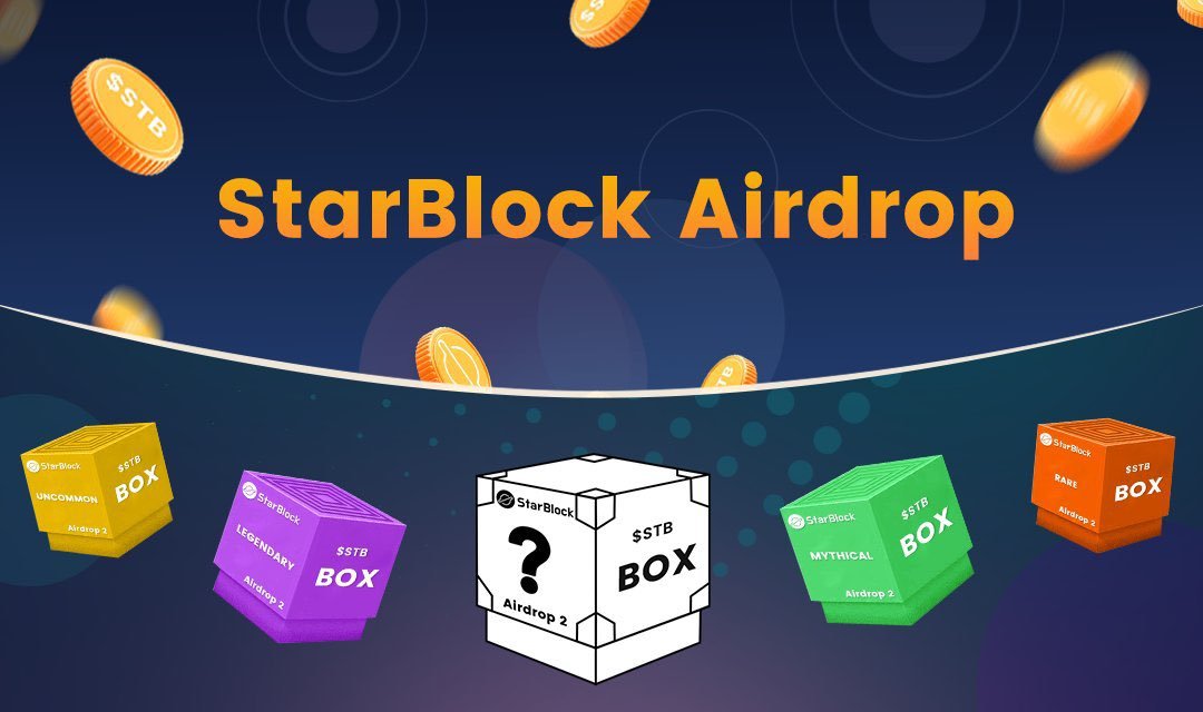 ⚡️⚡️$STB Ecosystem Airdrop⚡️⚡️

🔥#StarBlock will #airdrop 1 billion $STB to following builders

1⃣️Artist/Project Owner
2⃣️Holders of Specified NFT
3⃣️Specified Community

➡Apply: forms.gle/zjcj768azZSVKd…

🎁200U, Boxes × 10
🥳Follow <a href="/StarBlockNFT/">StarBlock | NFT Marketplace</a>, RT+❤+Tag3

#STBAirdrop