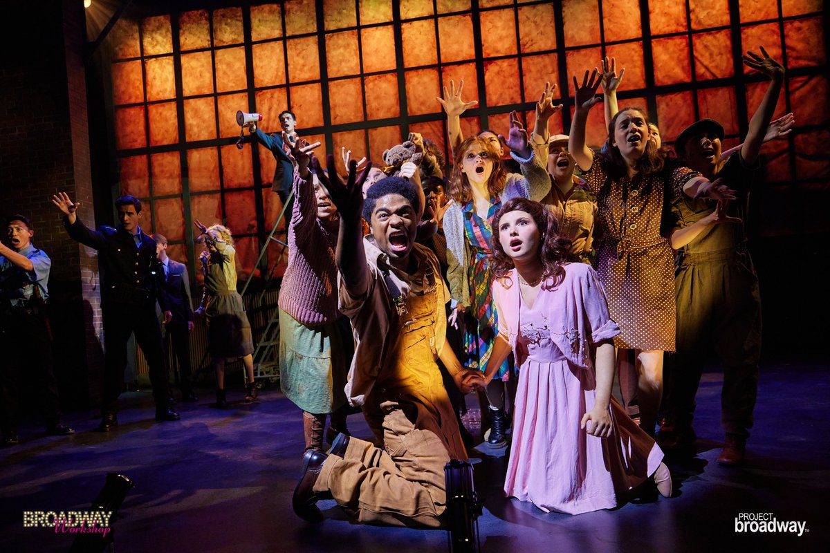 The main stage is back!Urinetown: The musical is running through May 7 at Theater 555 on 42nd St! #urinetown #broadwayworkshop #projectbroadway #broadway #nyc #youththeater #mtishows #urinetownmusical