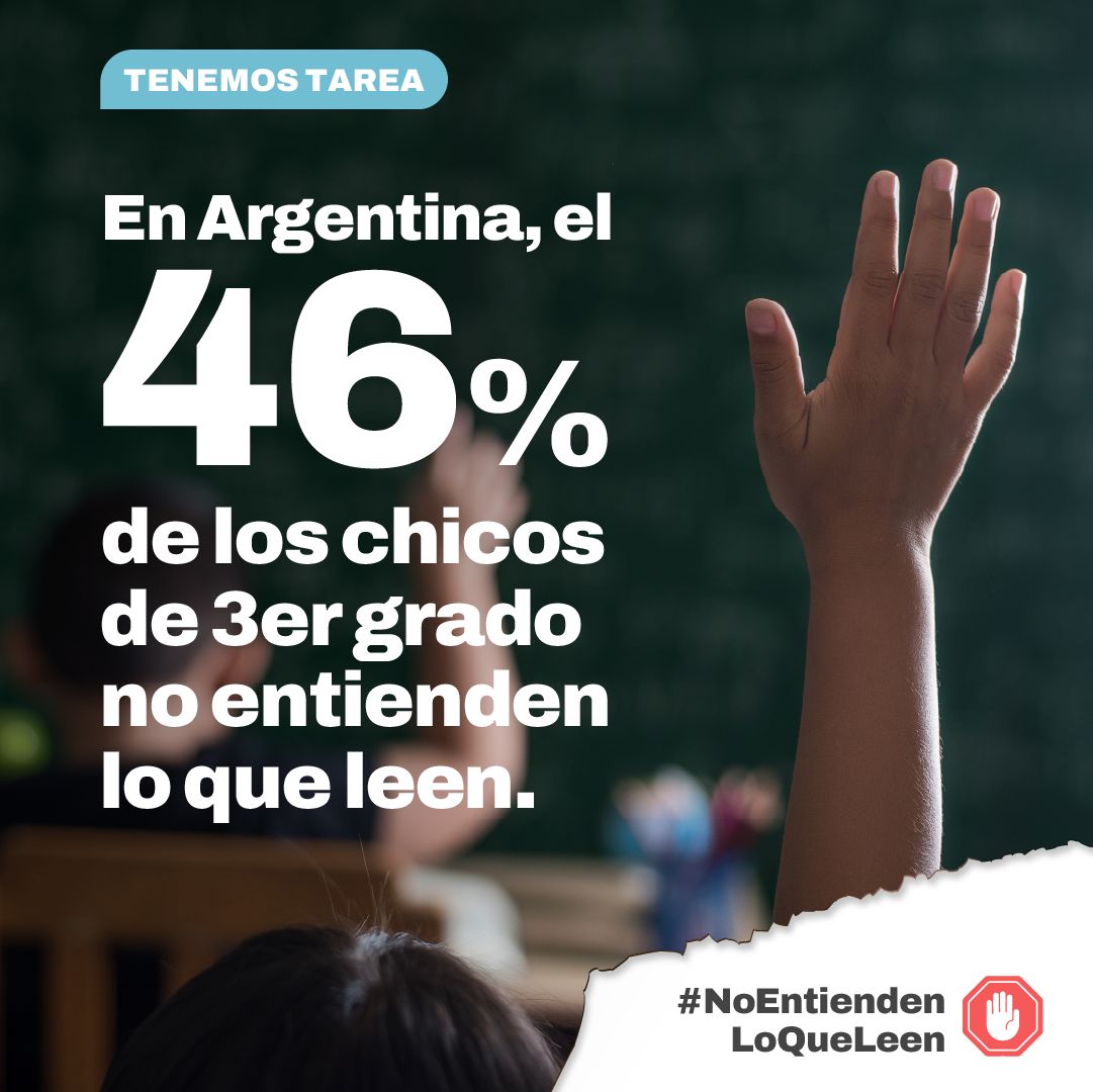 Es inconcebible que sigamos luchando para que los niños aprendan a leer y escribir en nuestro país.

Estamos viviendo una situación crítica a nivel educacional y es hora de que se tomen medidas para resolver esto cuánto antes.

#NoEntiendenLoQueLeen
#TenemosTarea