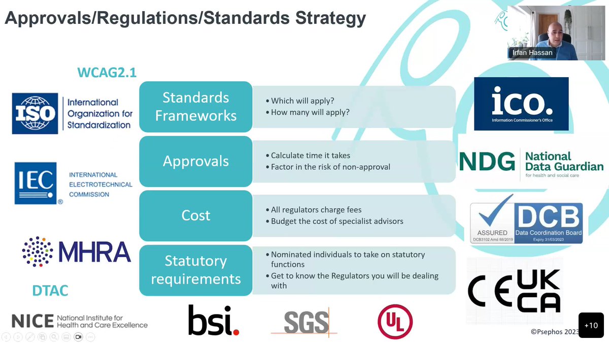 SEHTA_UK's tweet photo. This week @SEHTA_UK delivered another great webinar session to Cohort 5 of @LSBU @SBILondon #SimDH #mentoring programme on #regulations &amp; #standards for #digitalhealth companies with @PsephosBio. Irfan Hassan presented an in-depth session with lots of questions.
#SME #startups https://t.co/yzUtYQZwFJ
