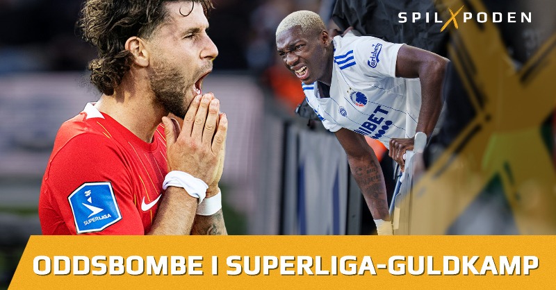 SpilXperten's tweet photo. SpilXpodens @LeandinhoDK går efter tocifret oddsbombe på Superliga-guldkampen mellem FC Nordsjælland og FC København. Gal eller genial? 🔥

Ny episode er ude. Fang den på YouTube eller der, hvor du lytter til podcast 👌

@Starting11Quiz @JoergensenBet @TokeParbo 

#sldk #fcnfck