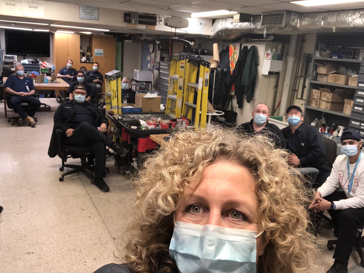 Senior Leader Quality and Safety rounding with our Facilities and Operations team at the Mississauga Hospital was the highlight of my week!

No better way to create a culture focused on patient and staff quality and safety and a #highreliability organization.

<a href="/THP_hospital/">Trillium Health Partners</a>