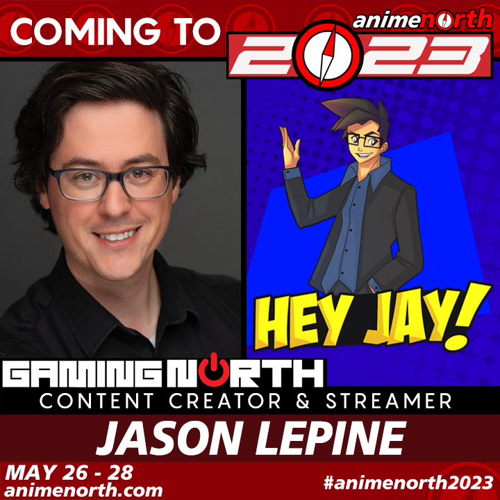 anime_north's tweet photo. #GuestAlert

We are excited to announce that streamer Jason Lepine (@heyjayofficial) will be joining us for #AnimeNorth2023 and #GamingNorth – May 26 to 28 in Toronto!

For more info, go to https://t.co/8Dhzo79J1W https://t.co/Q7a6MqdJAZ
