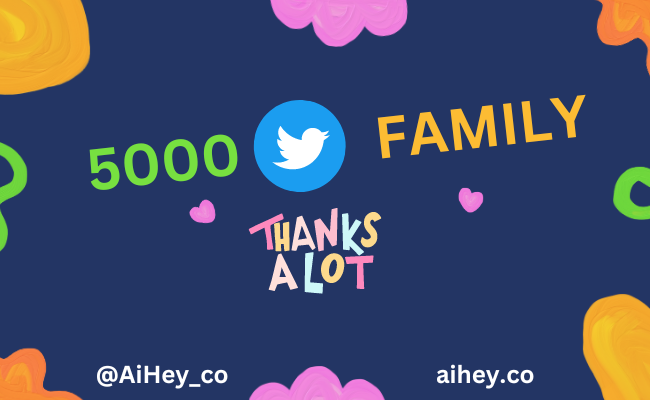 AiHey_co's tweet photo. 💪The Ai Hey Family is growing.
@aihey_co @_Arbirtum #HeyGenerator #HeyChat https://t.co/5VzmJLQG8f