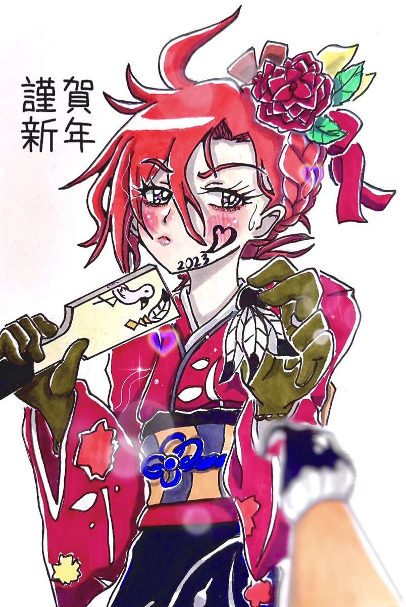 「あすか先輩描く時はなんか心が踊るよね」|あらんぷのイラスト