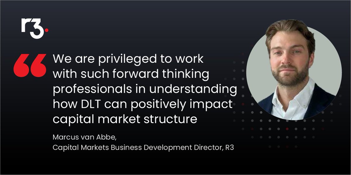 inside_r3's tweet photo. The #EU's #DLTPilotRegime is an exciting opportunity to work with pioneers in the space, open to embracing #technologies that will enable a more open, enduring digital #economy.

Want to be at the forefront of the #DigitalFinance revolution? Get in touch: https://t.co/jNiABf0wJM https://t.co/I7zRsMO49y