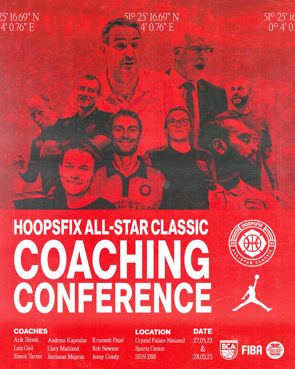 🔊 <a href="/BCAUK/">BCAUK</a> Calling all coaches!

Nine coaches speaking at #HASC23, headlined by Arik Shivek🇮🇱 &amp; <a href="/luisguiltorres/">Luis Guil</a>🇪🇸, along with <a href="/CoachKapoulas/">Andreas Kapoulas</a>🇬🇷 , @JennyCoady10🇮🇪, <a href="/coach_maitland/">Gary Maitland</a>🇬🇧, @krumeshpatel🇬🇧, Jordanas Mejeras🇱🇹, <a href="/Simon__Turner/">Simon Turner</a>🇬🇧 &amp; Rob Newson🇬🇧!

🎟 buytickets.at/hoopsfix/90878…