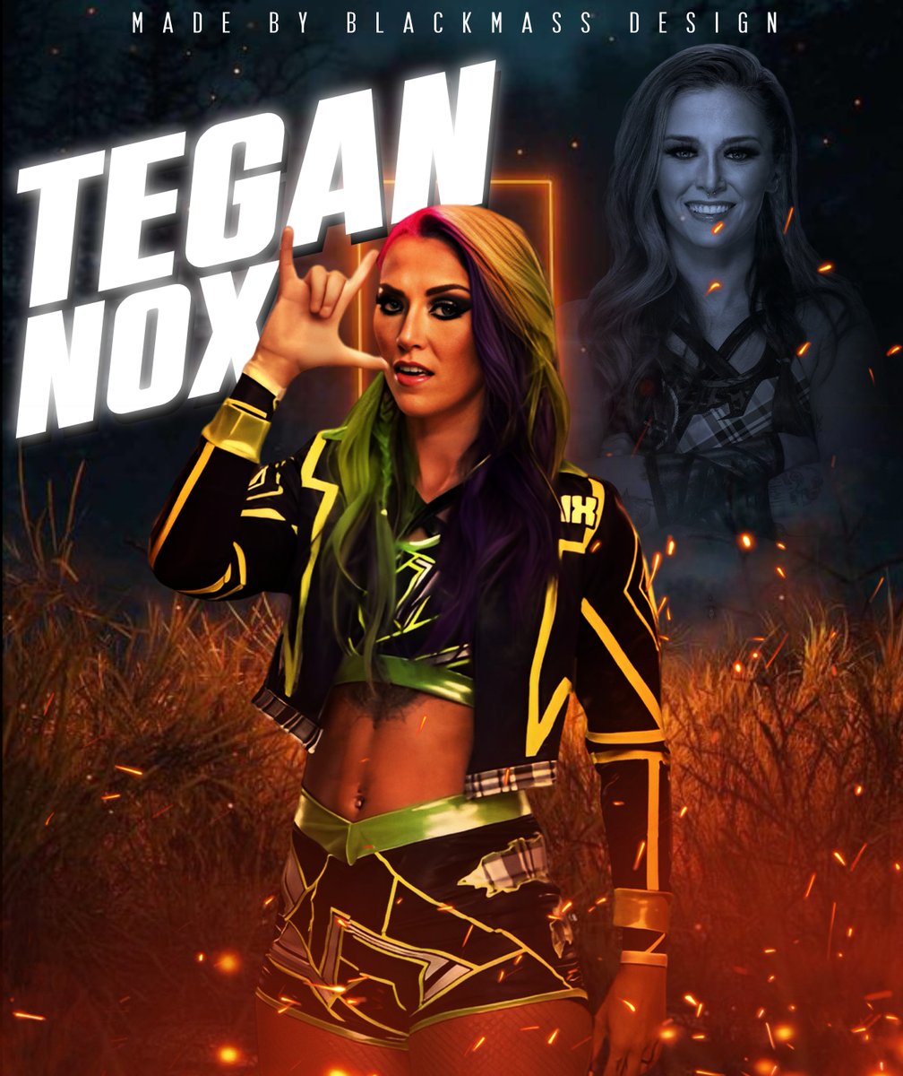 New poster for @TeganNoxWWE 
#TeganNox #WWE