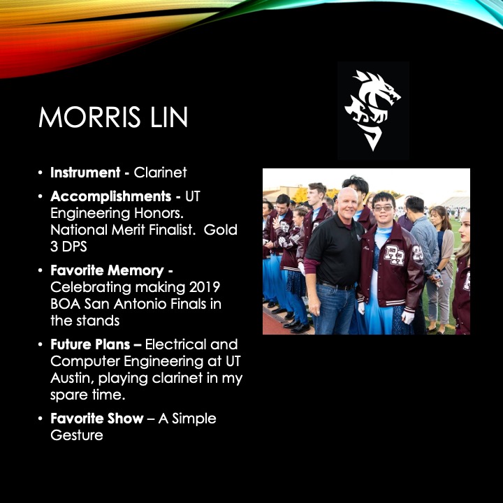 rrbandboosters's tweet photo. Senior Spotlight! On behalf of the entire Dragon Band community, thank you for everything you've contributed to our program Morris! We all wish you the best of luck! Always be a 🐉!
#gorockband #gorockguard #alwaysbeadragon #seniors2023 https://t.co/2SWKcf2hxl