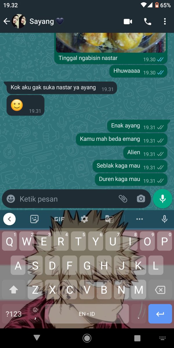 FirhanFirnanda's tweet photo. Ada yang sama ? Alien cewek gua mah , masa gak suka nastar sama seblak. What? https://t.co/1mrAWRVvAD
