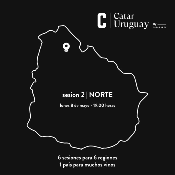 sesion 2 |  NORTE

lunes 8 de mayo
19.00 horas

¿Qué hace “especial” un vino de Salto? ¿Qué lo diferencia de uno de Canelones?
¿En una misma región existen contrastes?

Solo 20 lugares
19.00 a 20.00 horas
Hyatt Centric

$ 2.350 por sesión
catadores.net

#vinouruguayo