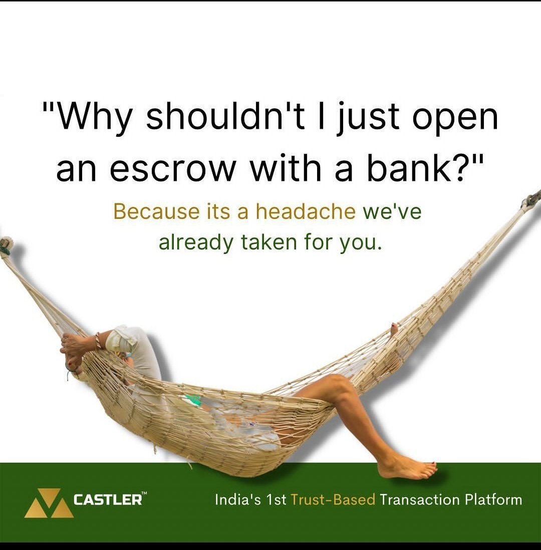 castler_escrow's tweet photo. Tired of the tedious process, high costs, and lack of control with traditional escrow accounts? Say hello to our solution! #EscrowMadeEasy #NoMoreDelays #AccessControl #Finance #fintech #fintechrevolution https://t.co/pokidajh6c
