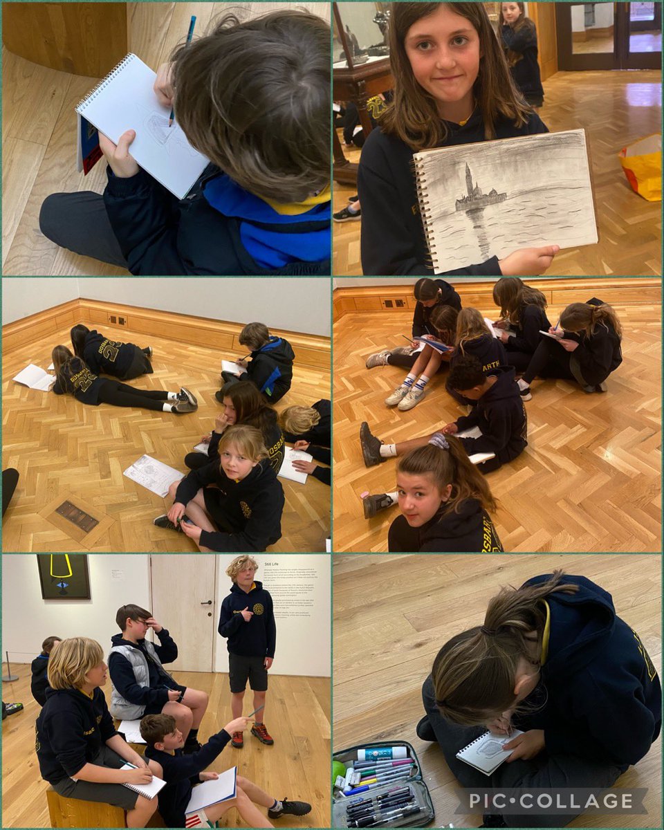 YsgolTreganna's tweet photo. Dosbarth Taliesin yn mwynhau efelychu celf anhygoel yr Amgueddfa // Taliesin are enjoying imitating the Museum’s amazing art 🎨 #blwyddyn6treg #artistiaidydyfodol @Museum_Cardiff https://t.co/fu13rp8oiZ