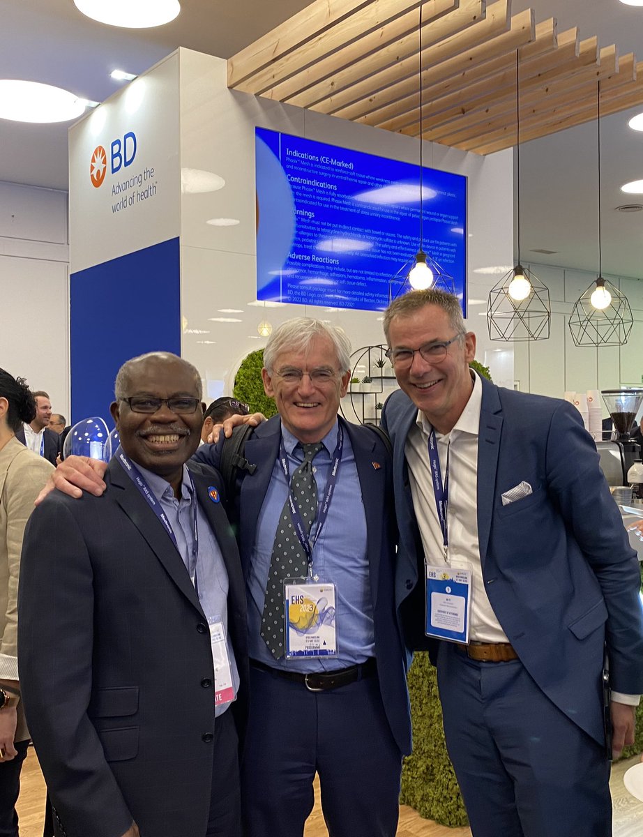 Chris Oppong (@chrisoppong) on Twitter photo Three Humanitarian HERNIA HEROES at 2023 EHS Barcelona: Chris Oppong, Maarten Simons and Ralph Lorenz. <a href="/BarcelonaEhs/">EHS Barcelona 2023</a> <a href="/eurohernias/">European Hernia Society</a> <a href="/IHC_hernia/">International Hernia Collaboration</a>. <a href="/Medtronic/">Medtronic</a> <a href="/ruthhodgkinson/">Ruth Hodgkinson</a> <a href="/mpsimons/">maartensimons</a> Three Humanitarian HERNIA HEROES at 2023 EHS Barcelona: Chris Oppong, Maarten Simons and Ralph Lorenz. <a href="/BarcelonaEhs/">EHS Barcelona 2023</a> <a href="/eurohernias/">European Hernia Society</a> <a href="/IHC_hernia/">International Hernia Collaboration</a>. <a href="/Medtronic/">Medtronic</a> <a href="/ruthhodgkinson/">Ruth Hodgkinson</a> <a href="/mpsimons/">maartensimons</a>
