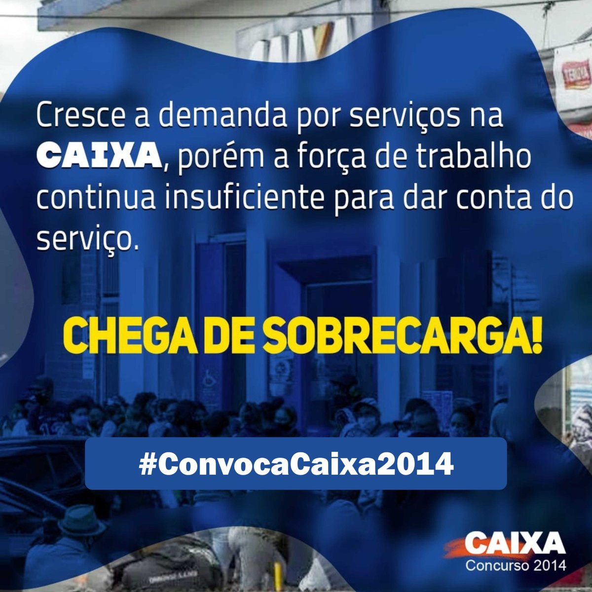 Juliana91822852's tweet photo. É necessário contratar os Aprovados Caixa 2014
Para que a Caixa possa atender a todos e expandir seus negócios, precisa dotar as agências de tecnologia e empregados para prestar um atendimento célere e de qualidade a população brasileira.
@AprovadosCEF14 
@ritaserranoofc 
@Caixa https://t.co/f5FsfSwSNG