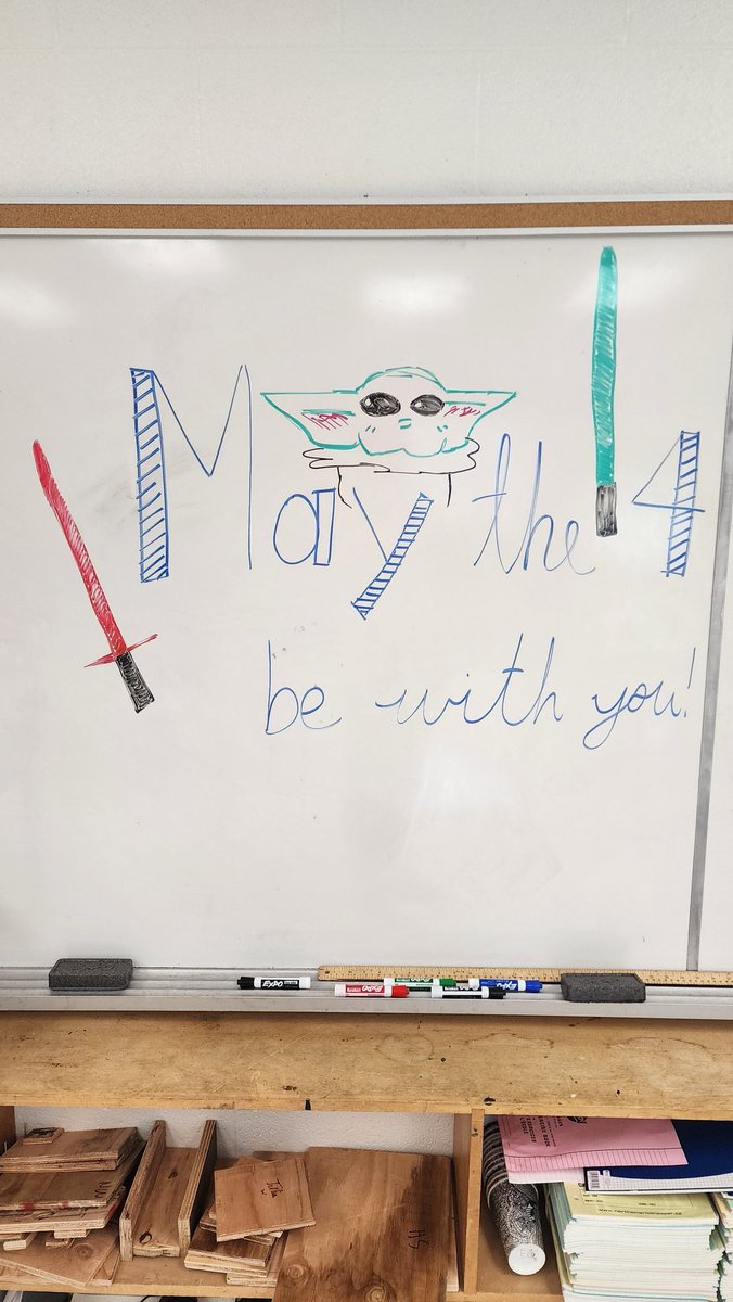 The force is strong today..