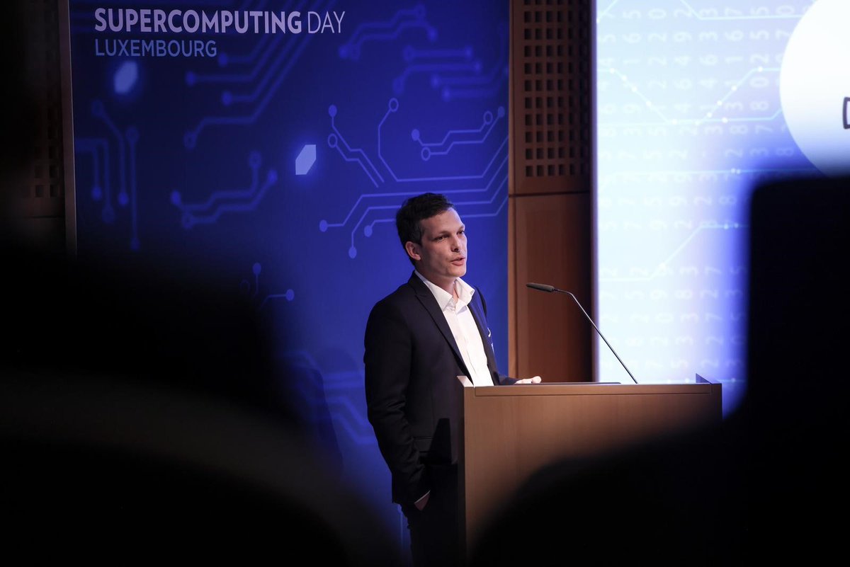 SuperComputing Luxembourg (@eurocc_lux) on Twitter photo #SupercomputingDay
We kicked off the afternoon with a plenary session and keynote speech from Alban Rousset, Business Development and Scientific Advisor from LuxProvide about the Power of #SuperComputing which is still untapped in the business world with still so much potential. #SupercomputingDay
We kicked off the afternoon with a plenary session and keynote speech from Alban Rousset, Business Development and Scientific Advisor from LuxProvide about the Power of #SuperComputing which is still untapped in the business world with still so much potential.
