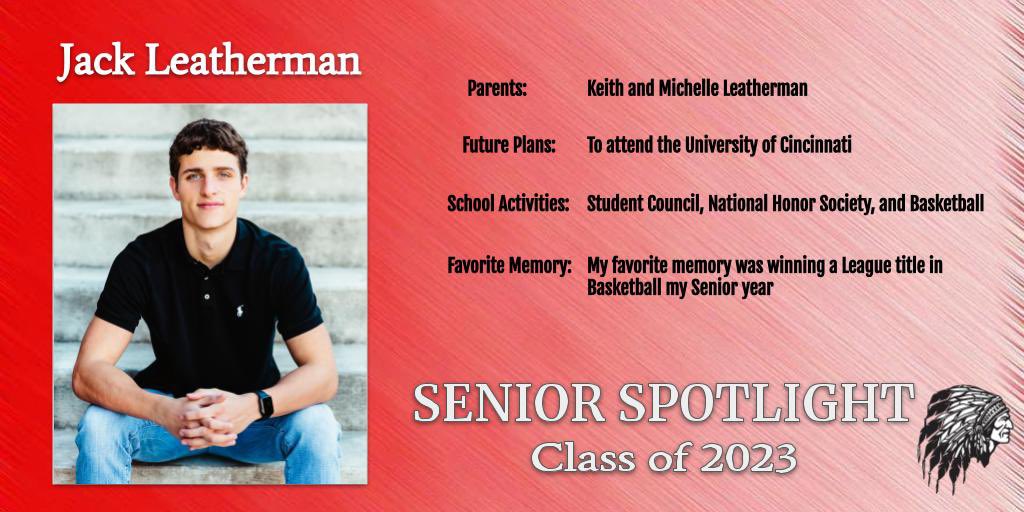 WauseonHigh's tweet photo. Senior Spotlight - Jack Leatherman #WauseonPride https://t.co/116AD6bOLz