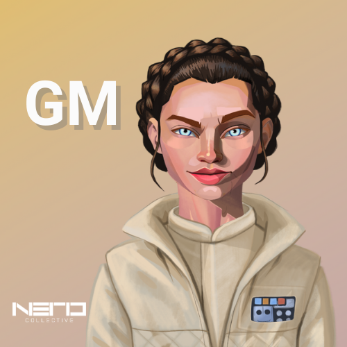 Gm Gm, May the 4th be with you Nerdy Fam! 🤓Happy #starwarsday2023!🎉 I see some of you have beaten us to the morning greetings. 😂 Are you doing anything to celebrate? Share your pics or stories below.  

#MayThe4thBeWithYou #TNC #NerdCollective