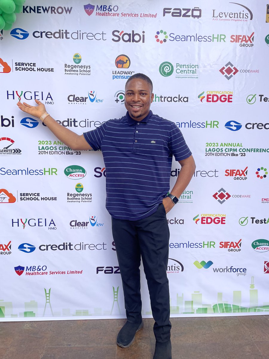 HygeiaHMO_'s tweet photo. The Hygeia team on ground today, steady representing.😅😅

#CIPMLagos
#CIPM2023
#HealthInsurance
#HygeiaHMO https://t.co/fsmvVSxYfZ