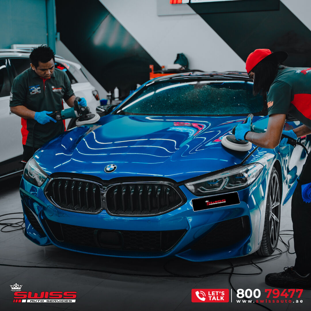 BMW shining like never before after Polishing!

For immediate Bookings and Appointments: 800-7-9477

#royalswissauto #carservice #carworkshop #carrepair #Luxurycarsdubai #luxurycarservice #carsdubai #dubaicars #bmw #bmwclub #bodypolishing #bodyandpaint #bodypolish #polishing