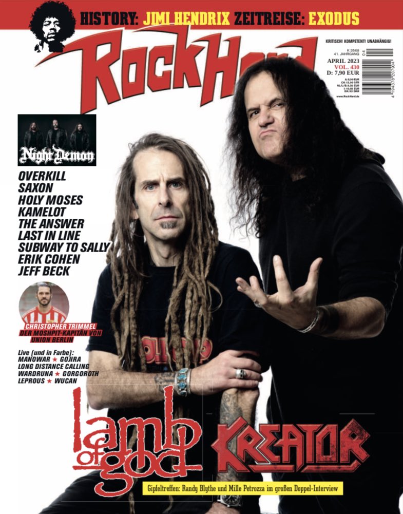 ::: 🇩🇪 🆁🅴🆅🅸🅴🆆 🇩🇪:::

Seguimos cosechando magníficas críticas de nuestro primer álbum ¡En esta ocasión llega desde la prestigiosa revista alemana Rock Hard! 𝓓𝓐𝓝𝓚𝓔