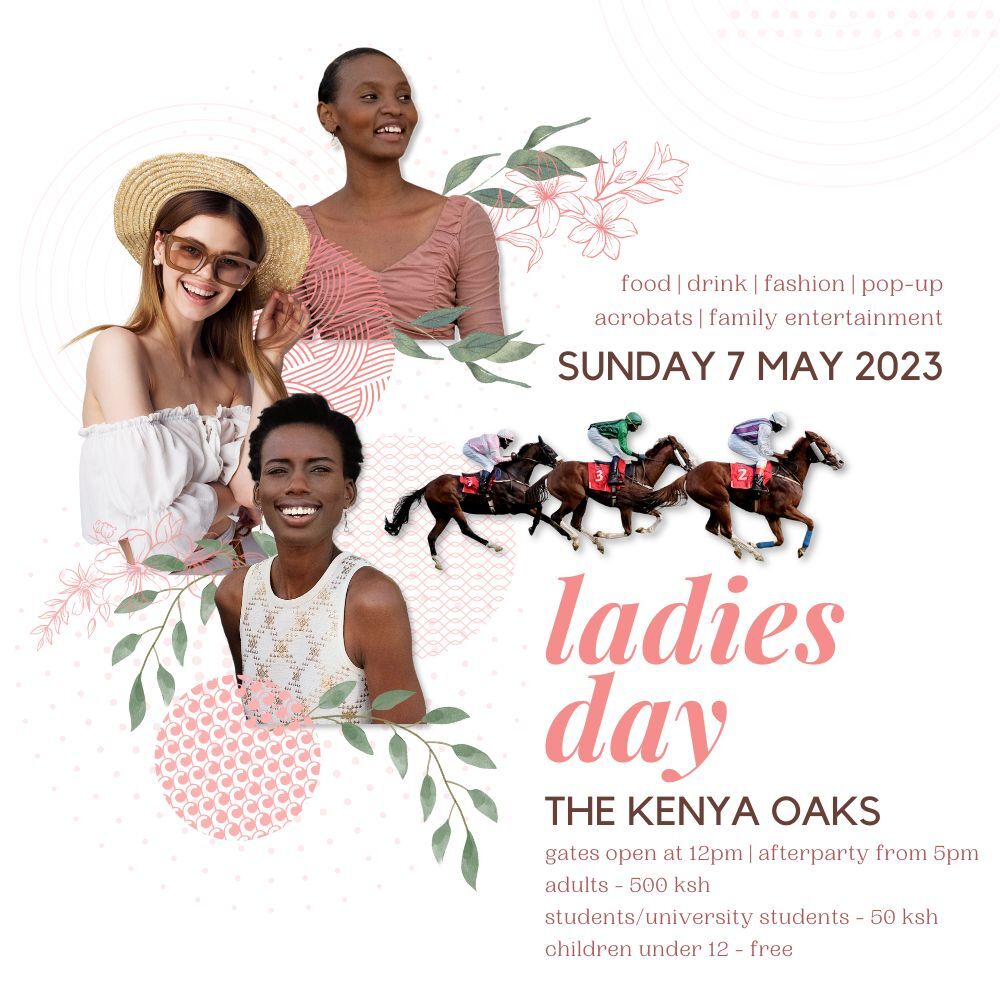 AmnestyKenya's tweet photo. 🎶 This goes out to all the ladies……. yeaaaaaaahhhhh!! 🎶 
Let’s saddle up and gear up for The Kenya Oaks - Ladies Day @jockeyclubke. Tuchekiane Sunday. 
Tag your one bestie for the perfect combo of fun and an appreciation of justice, and #HumanRights 😎 https://t.co/pYTLmdIMdL