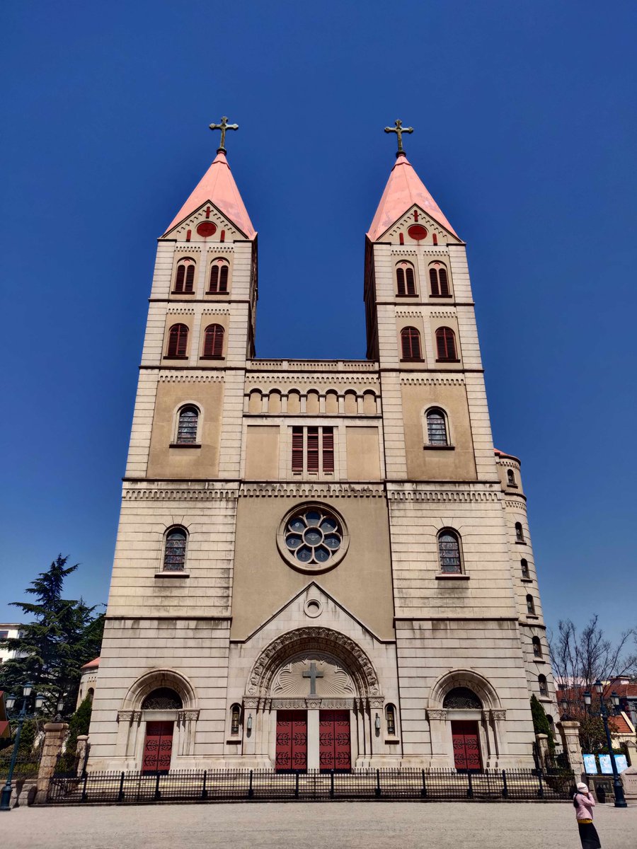 qingdaonese's tweet photo. Catholic Church in Qingdao (St Michael's Cathedral) https://t.co/YkMJQmzRFw
