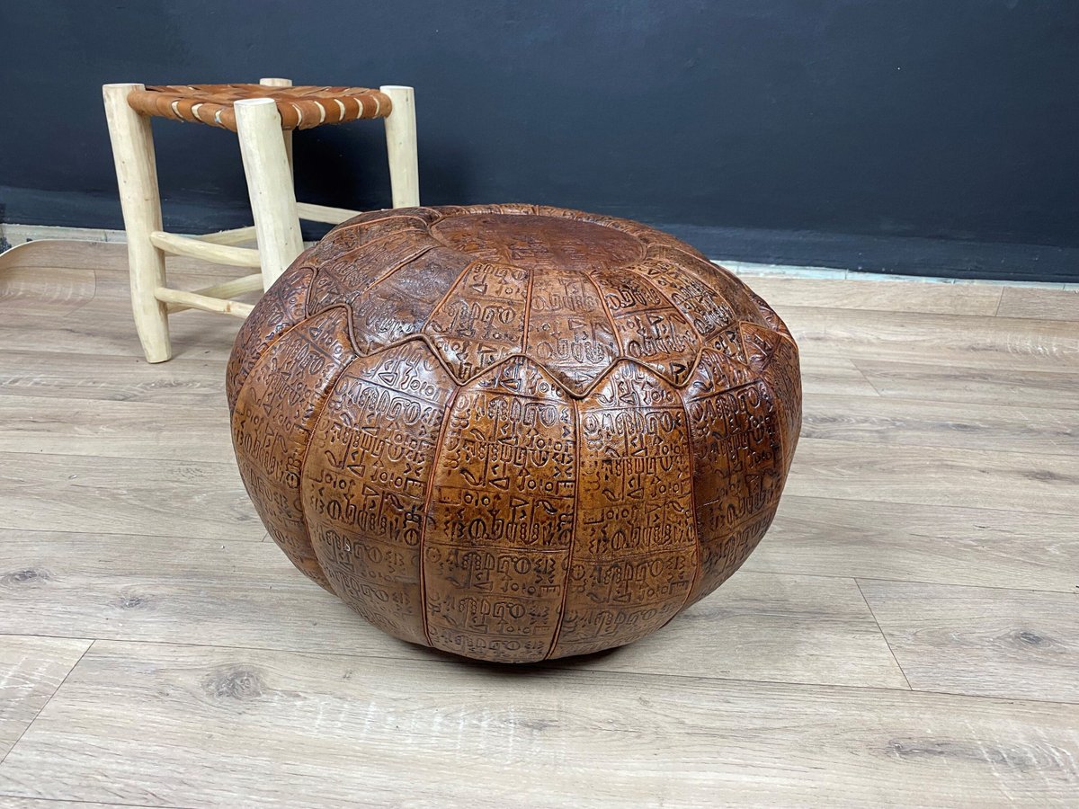 Excited to share the latest addition to my #etsy shop: 60%OFF !! Moroccan Leather Poufs - Round Pouf - Berber Pouf - Round Moroccan Ottoman Leather Pouffe etsy.me/427wHPW #brown #bedroom #bohemianeclectic #largepoufs #poufstool #pouffeottoman #leatherbarstools