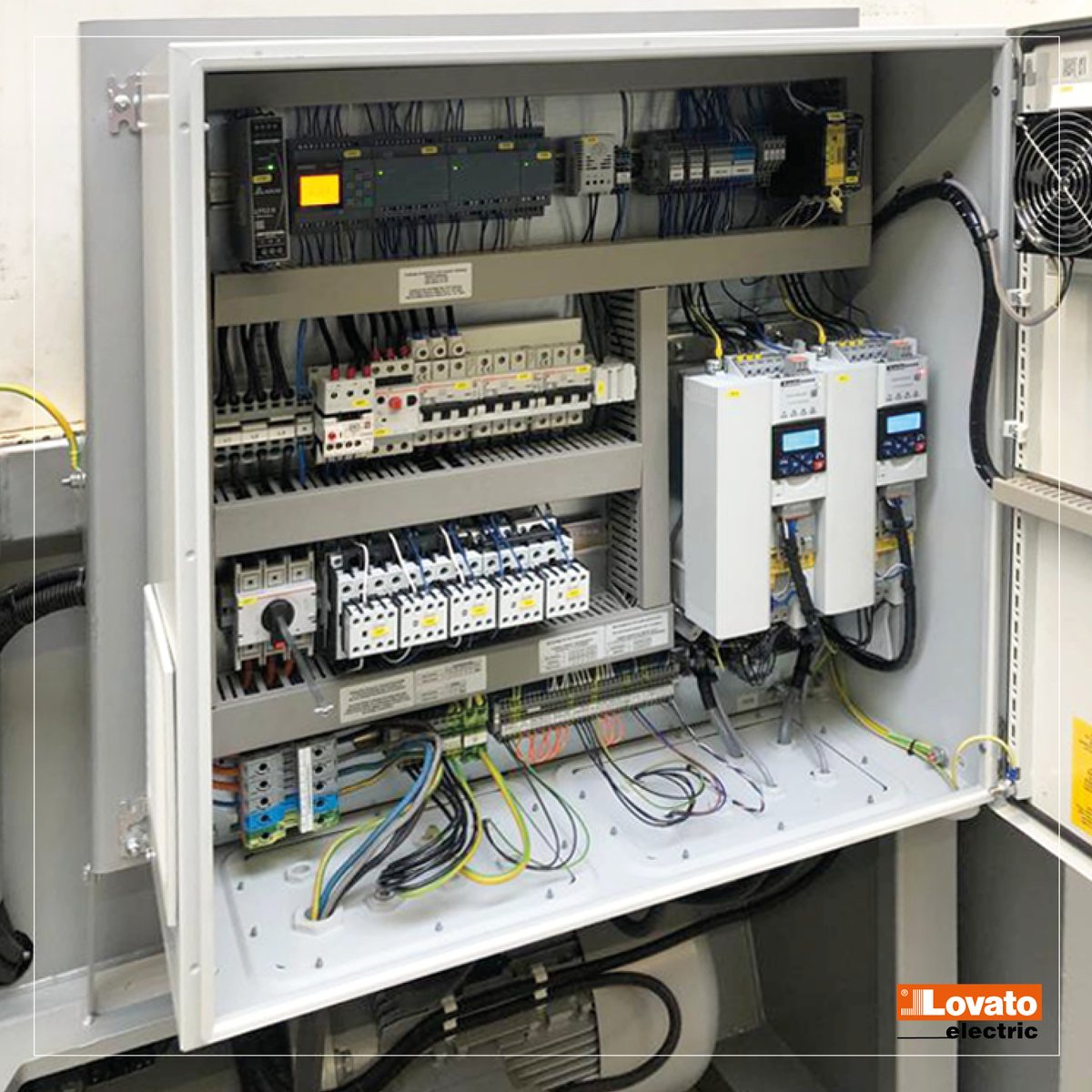 Automation   panel #lovatoelectric #weuselovato #motorprotectioncircuitbreakers #Mcbs   #threepoleswitchdisconnectors #contactors #variablespeeddrives