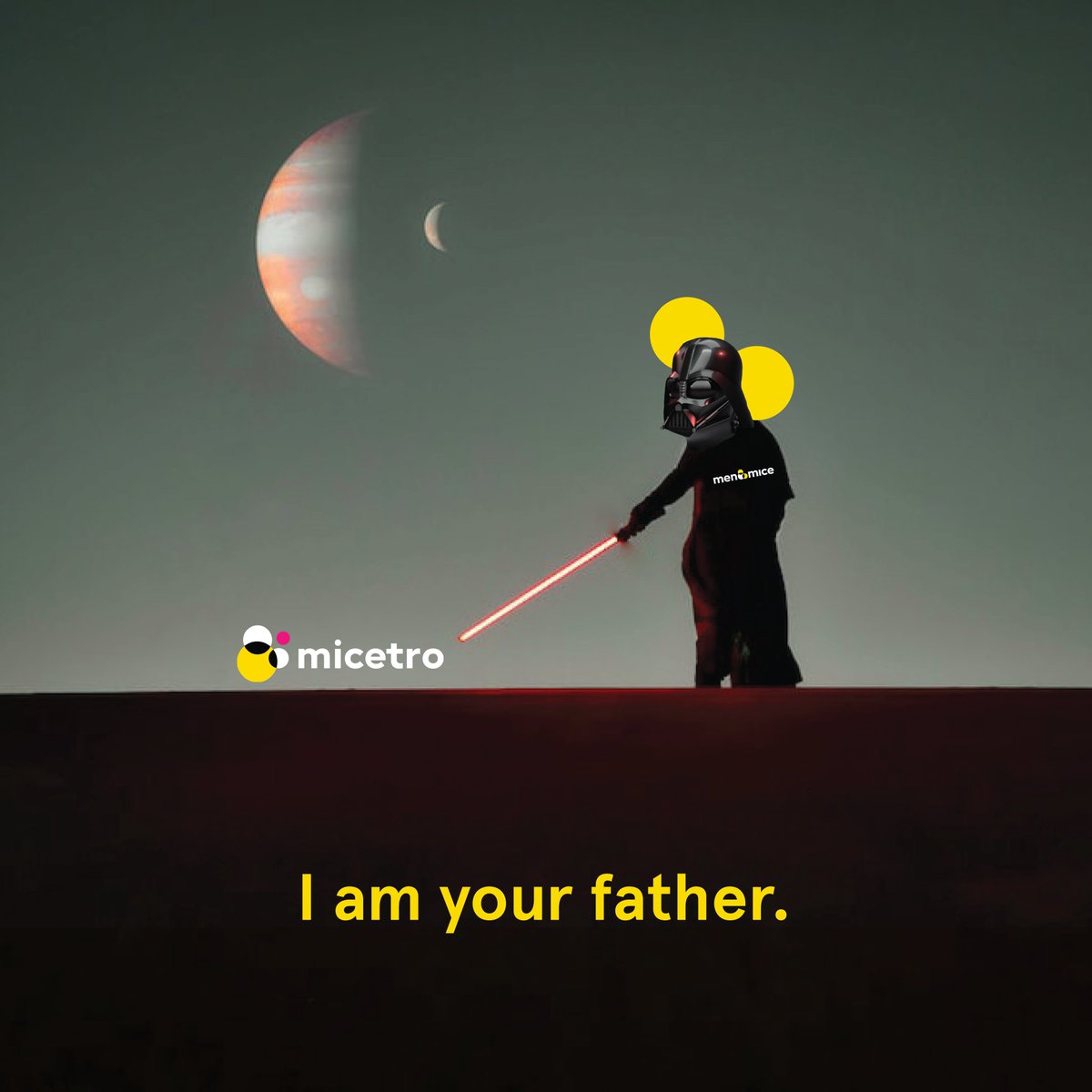 May the 4th be with you. ✨
Upgrade to Micetro 10.5, and together we can rule the network galaxy.

#Micetro #MayTheFourth #NetworkManagement #IAmYourFather