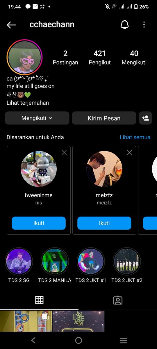 ShiiOzi_'s tweet photo. @cchaechann Done kak, makasih buat giveaway nya. Aku mau Lighstik huhu yuk bisa yuk https://t.co/O2MT1Tnm89