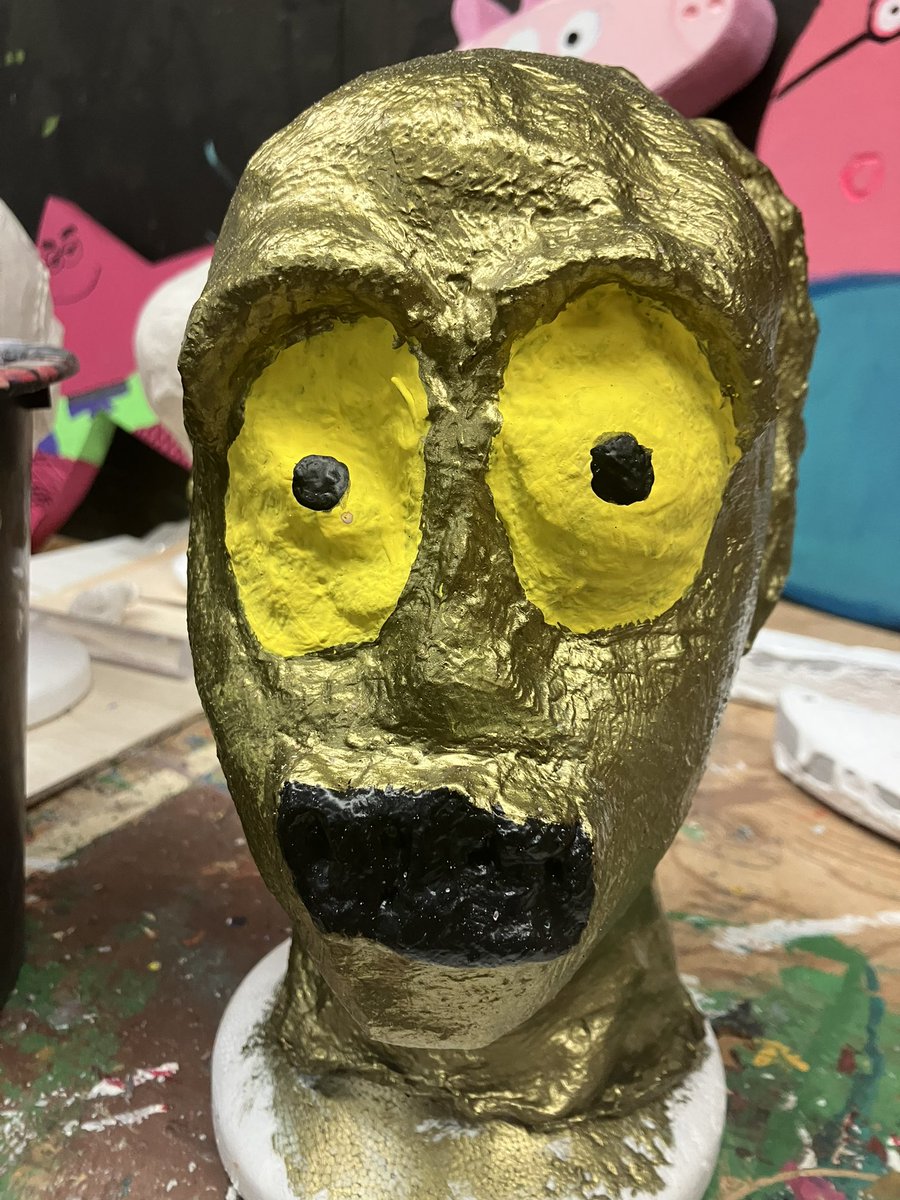 Rubber mask project.