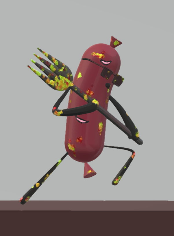 HCICT_DonovanB's tweet photo. The lean, mean, sausage machine is getting adapted in to 3D! 
Stay tuned, and thank you all for the support regarding "Out of the Frying Pan: Into the Fire!"
#OOTFPITF https://t.co/dOXpOnYr2Q