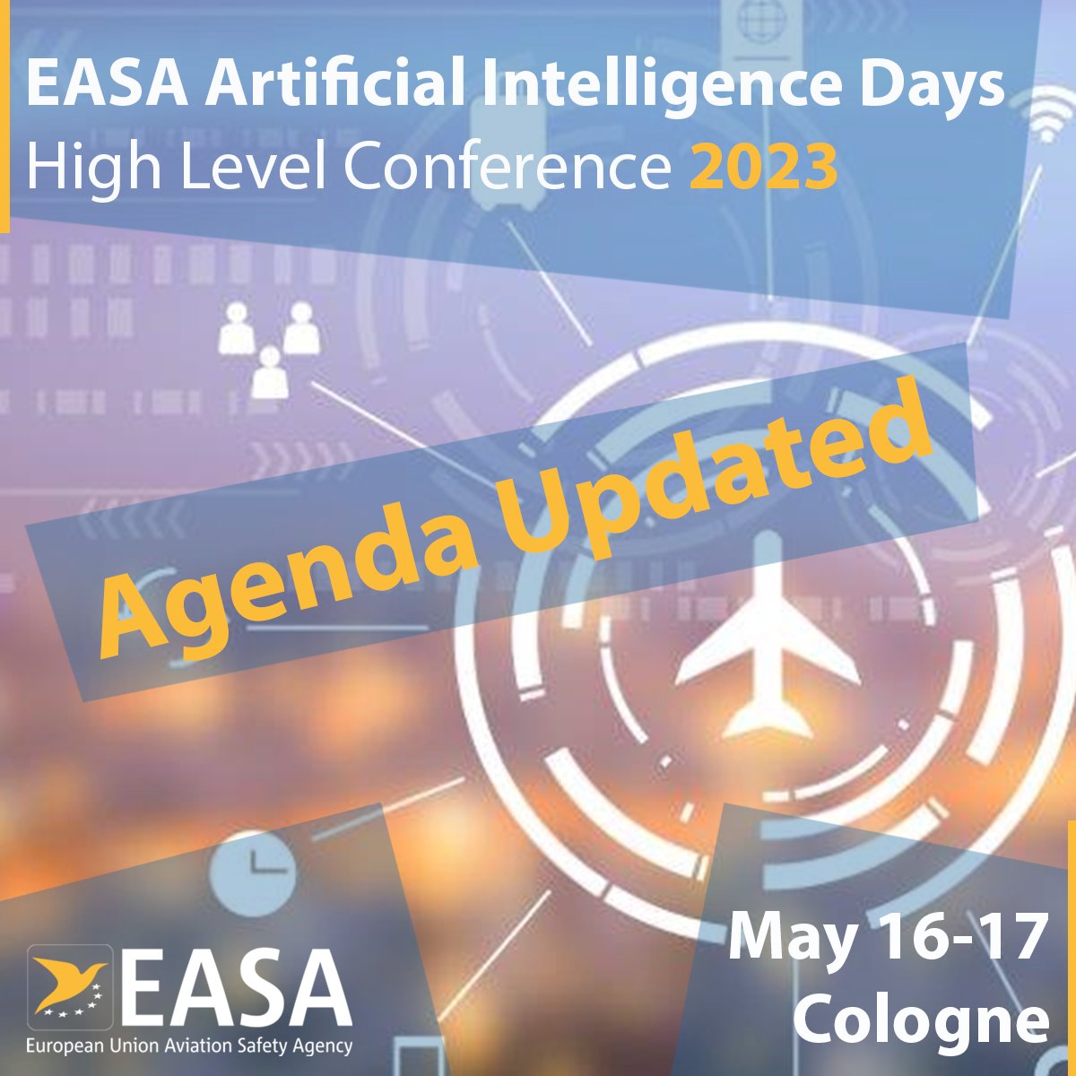 There are still some seats available for the #EASA Artificial Intelligence (AI) Days where we will pave the way for the future of AI in aviation with the unveiling of the EASA AI Roadmap 2.0.

How to register and more information and is available here: easa.europa.eu/en/newsroom-an…